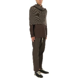 KNITTED CAPE
