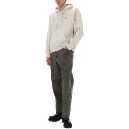 SWEATSHIRT WITH LOGO AND PRINT