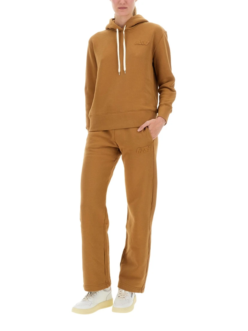 HOODED SWEATSHIRT WITH LOGO