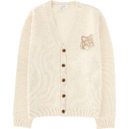 "FOX HEAD" CARDIGAN