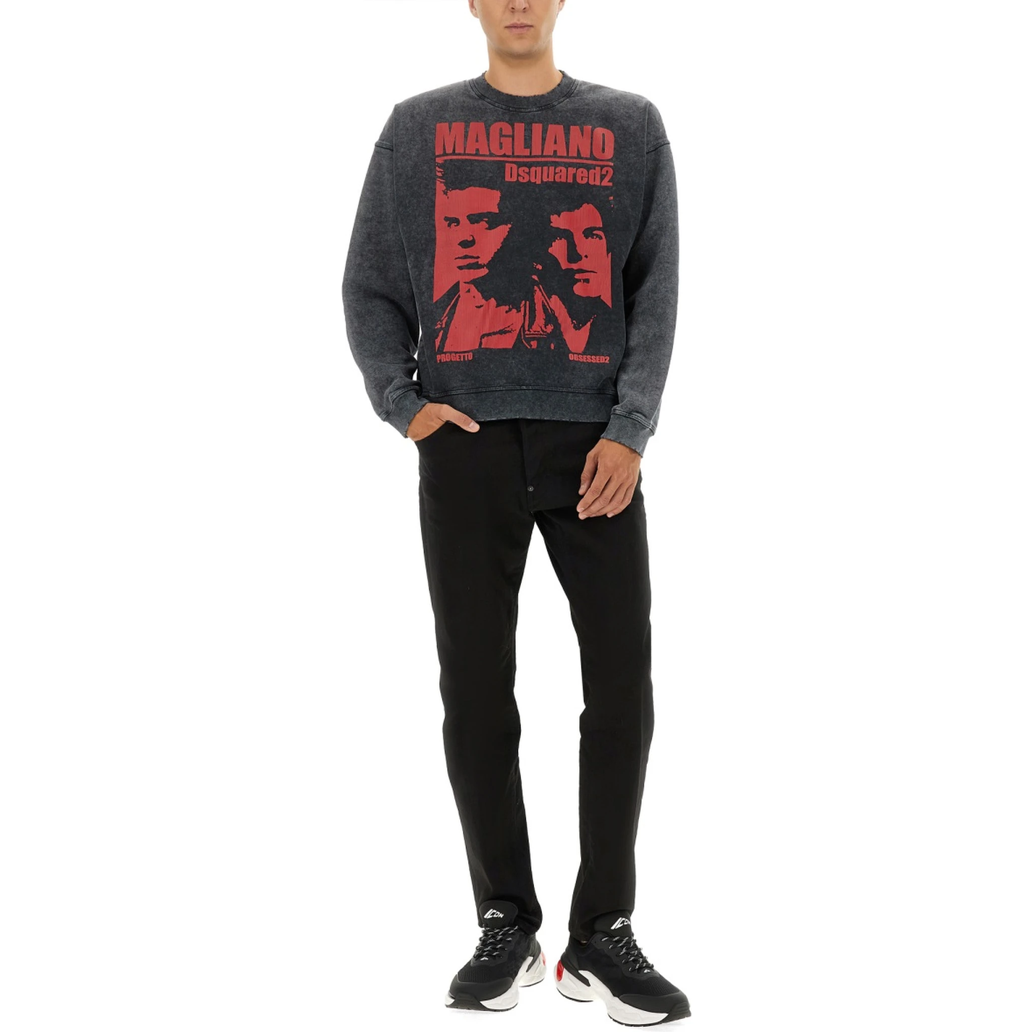 SWEATSHIRT WITH PRINT