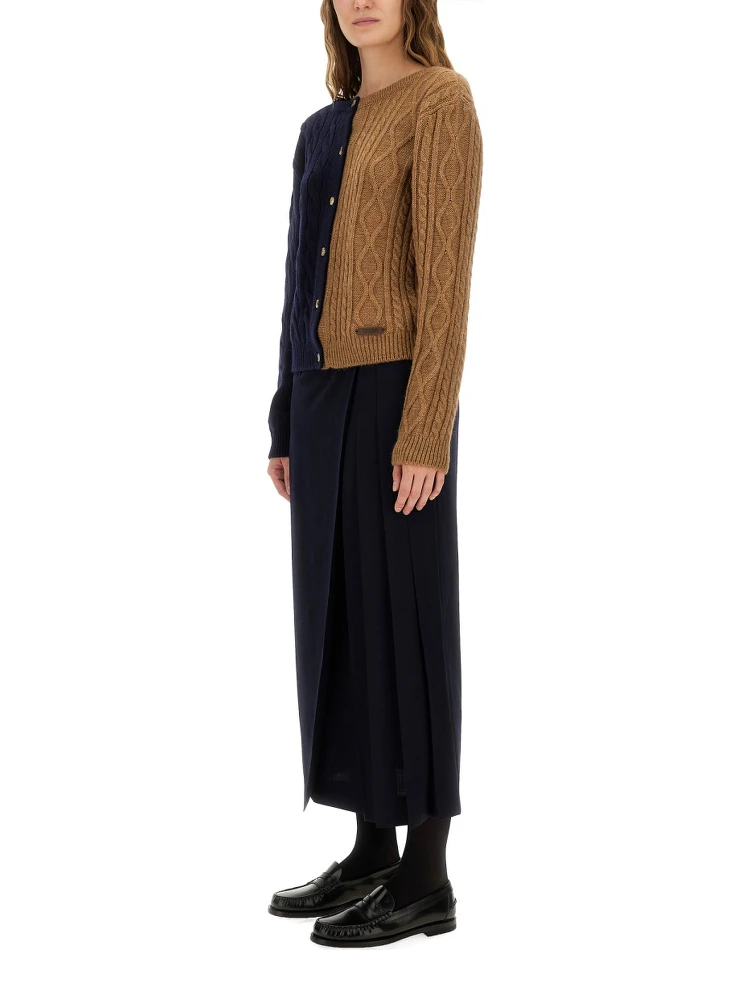 MIDI SKIRT WITH TOGGLE alternative
