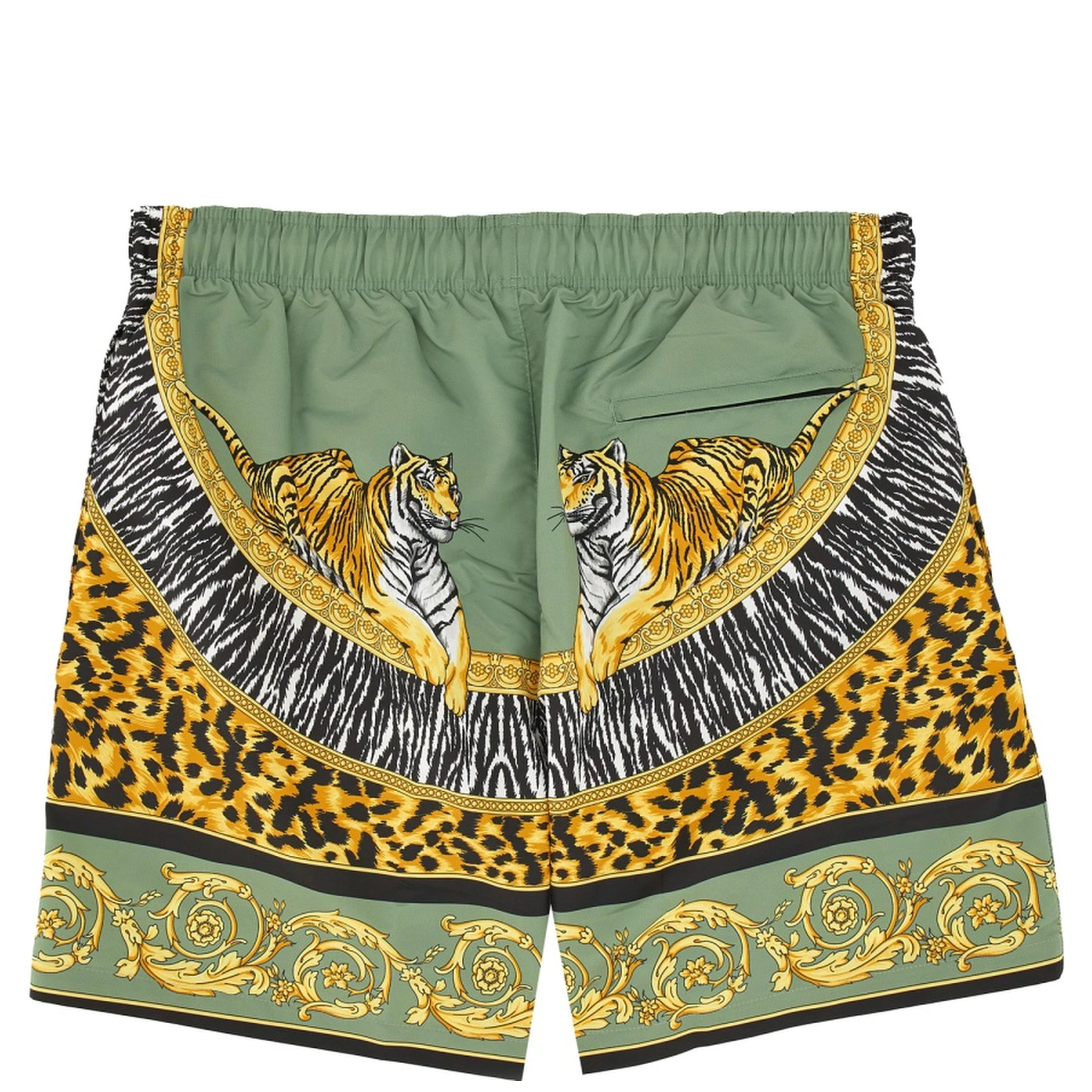 "WILD CATS" BEACH BERMUDA SHORTS