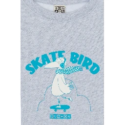 "SMILE SKATEBIRD" SWEATER