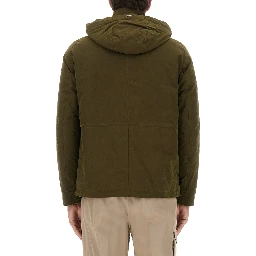 WAXED COTTON SHORT PARKA