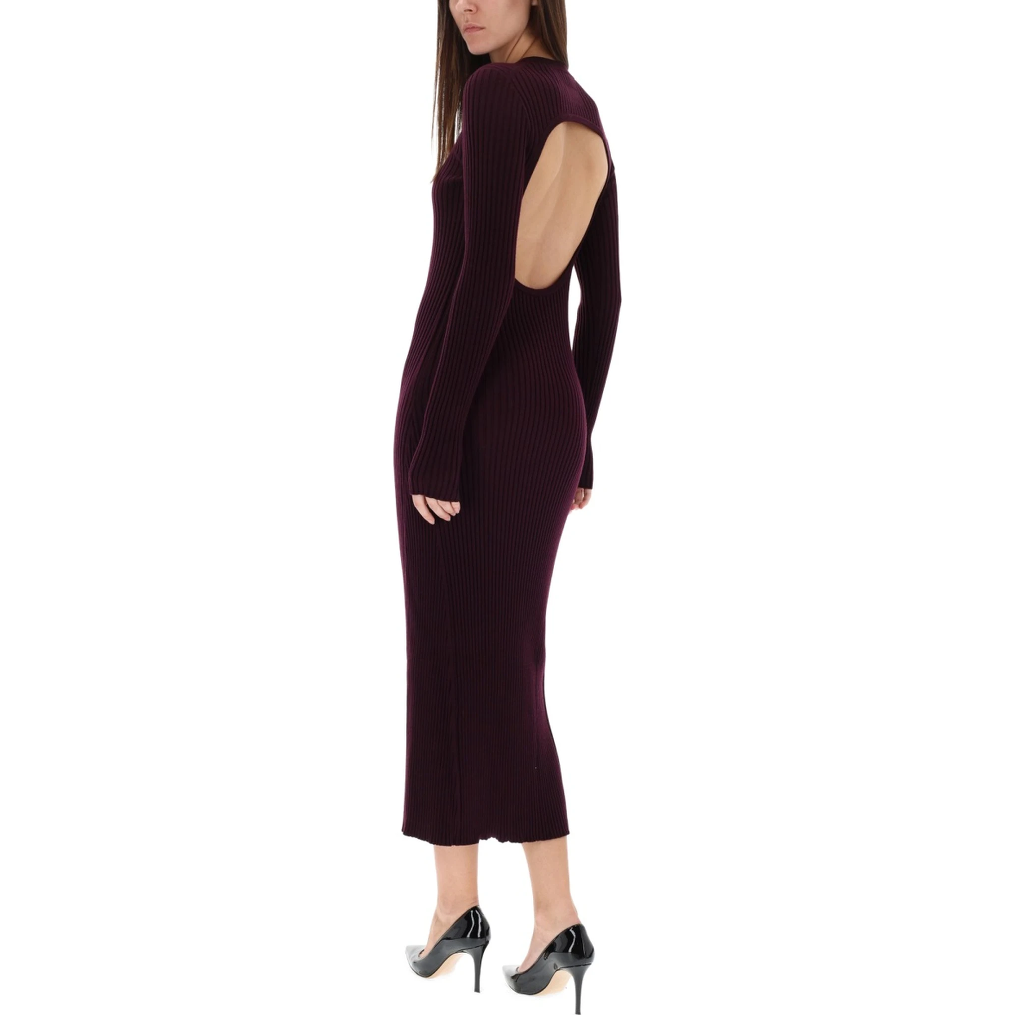 DRESS WITH BACK SLIT
