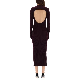 DRESS WITH BACK SLIT
