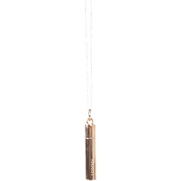 NECKLACE WITH PILLS HOLDER PENDANT