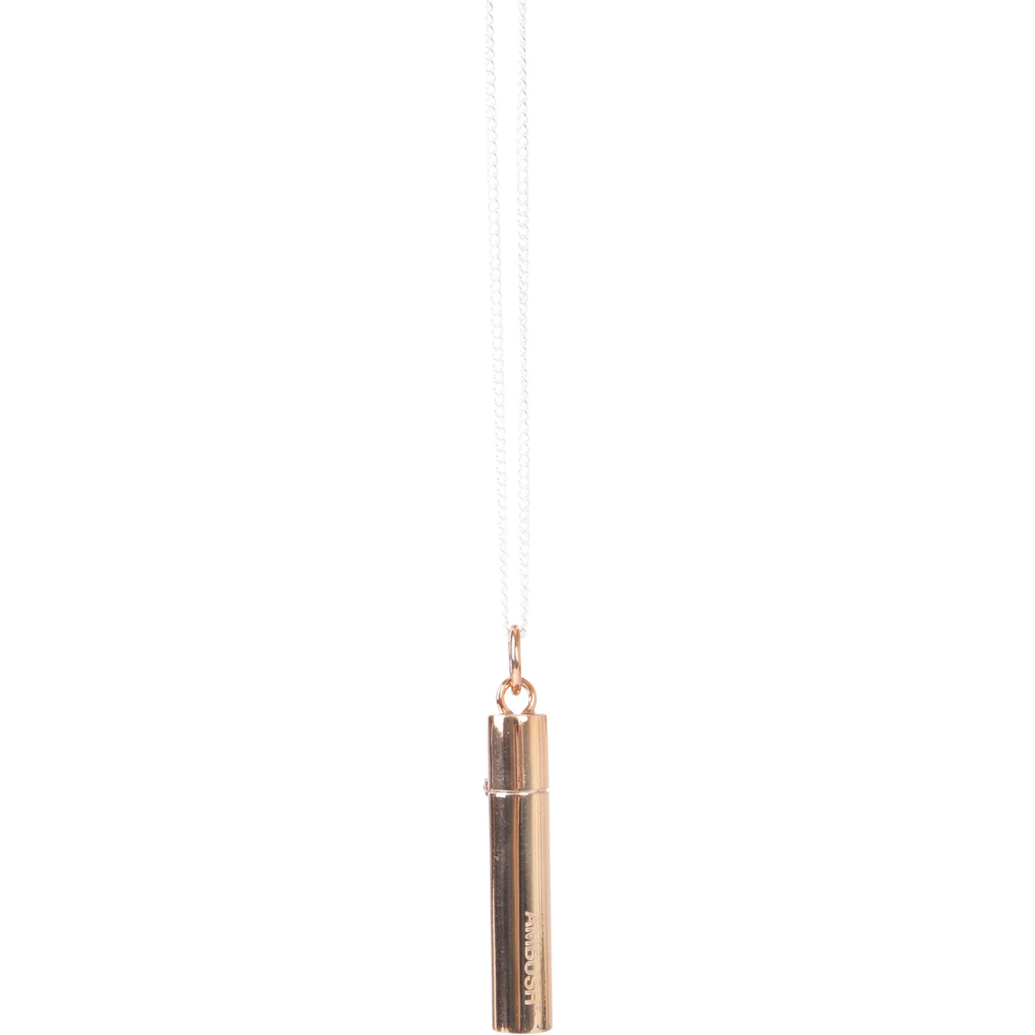 NECKLACE WITH PILLS HOLDER PENDANT