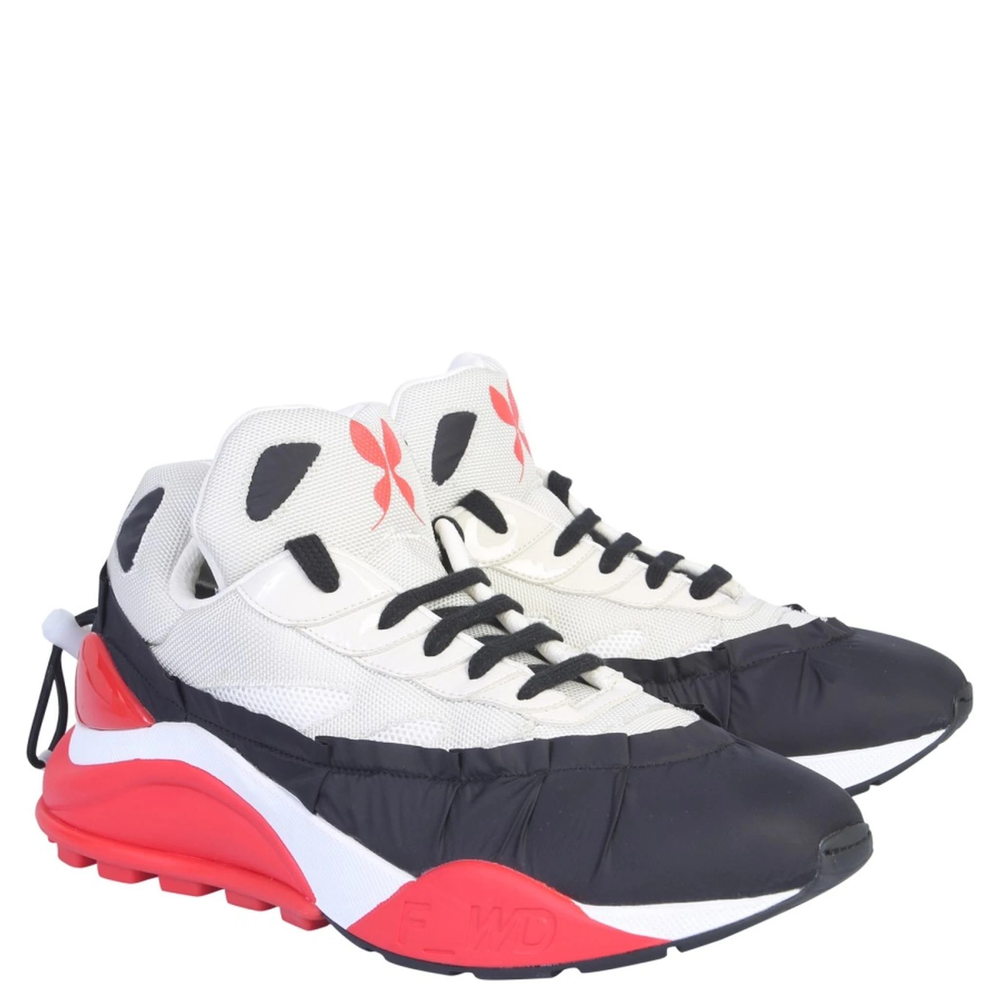 NYLON AND MESH SNEAKERS