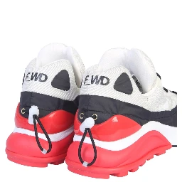 NYLON AND MESH SNEAKERS