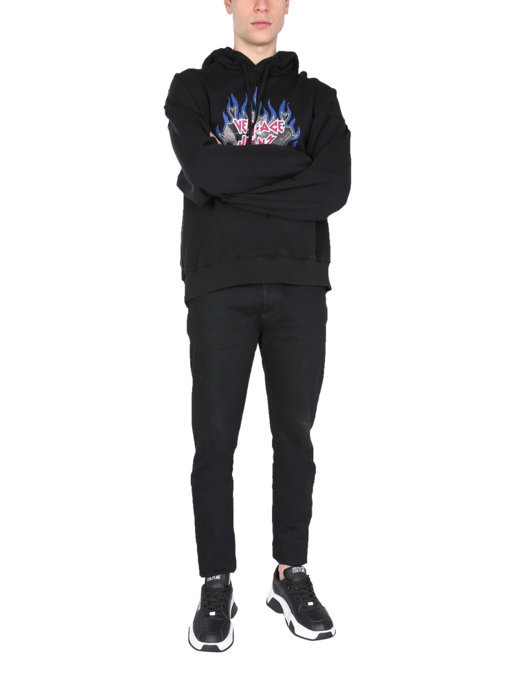 SWEATSHIRT WITH ROCK LOGO alternative