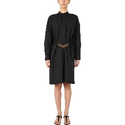 CHEMISIER WITH CHAIN BELT