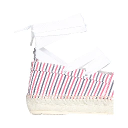 SEERSUCKER COTTON ESPADRILLES