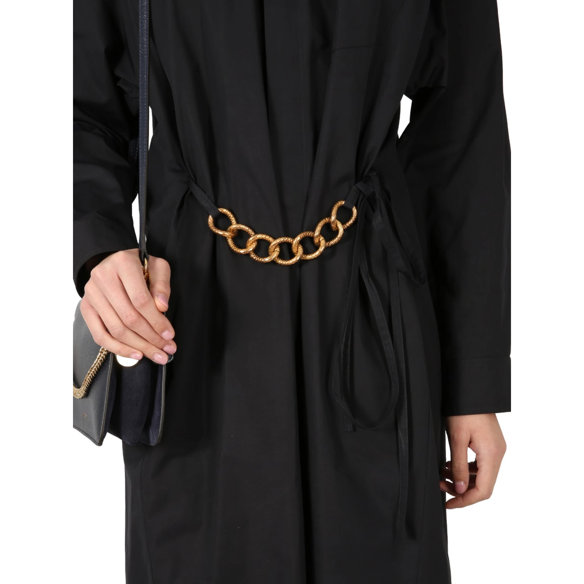 CHEMISIER WITH CHAIN BELT