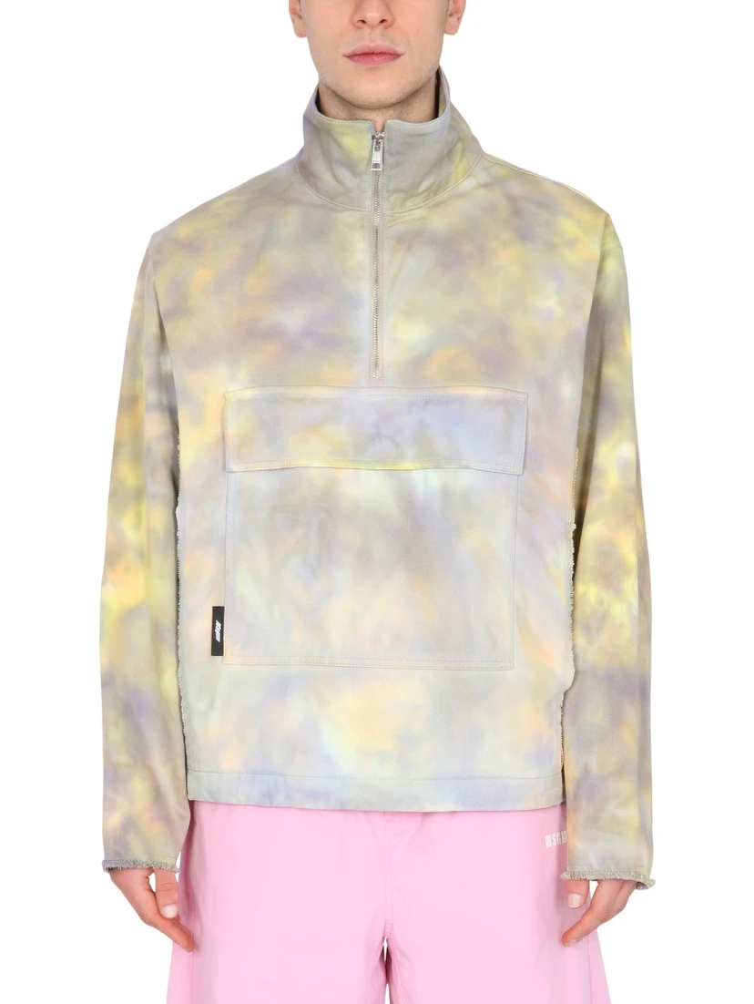 PRINTED ANORAK JACKET