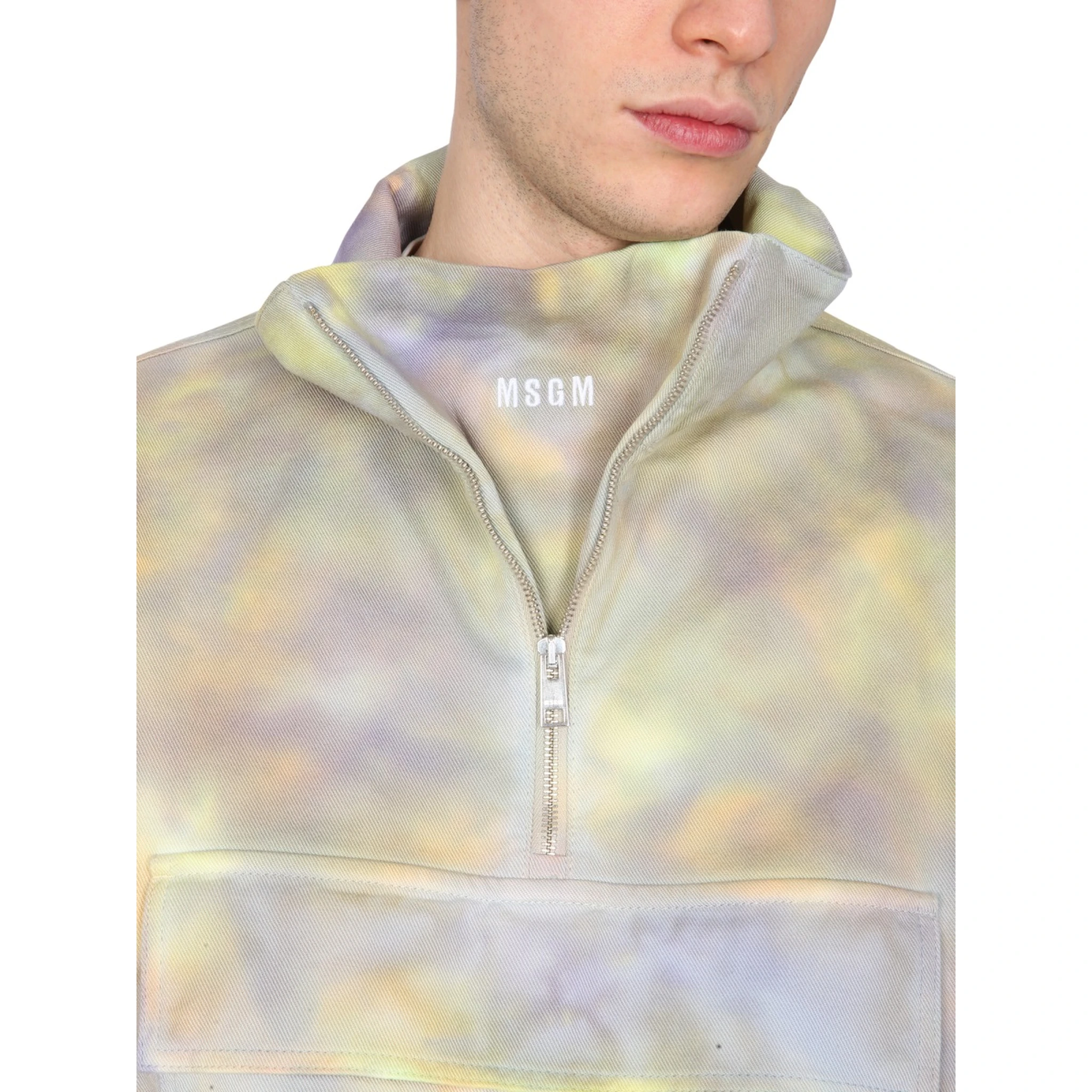 PRINTED ANORAK JACKET