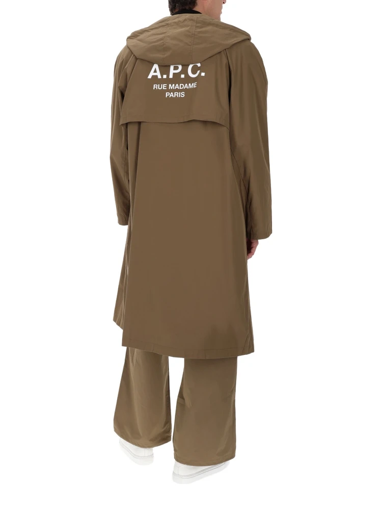 HOODED TRENCH COAT alternative
