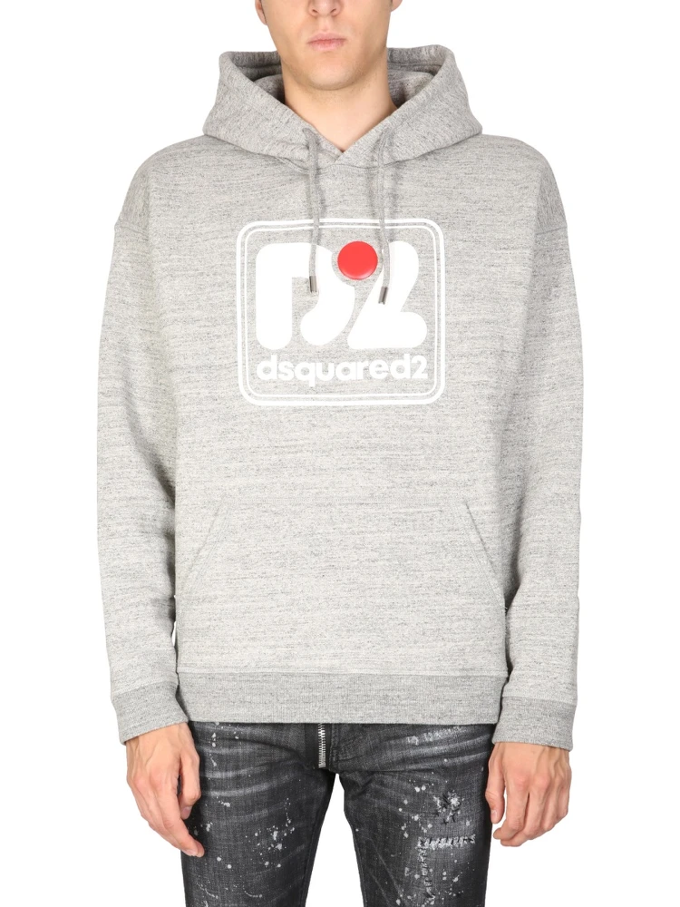 CAMO PATCH HERCA ANORAK SWEATSHIRT