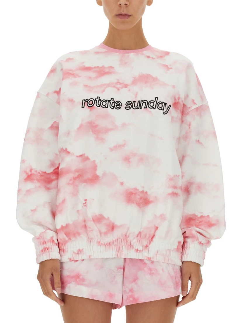 SWEATSHIRT WITH LOGO EMBROIDERY