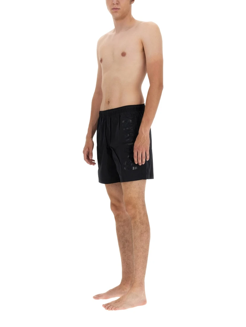 GRAFFITI LOGO SWIMSUIT