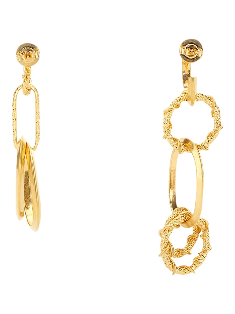 EARRING WITH CHAIN RINGS alternative