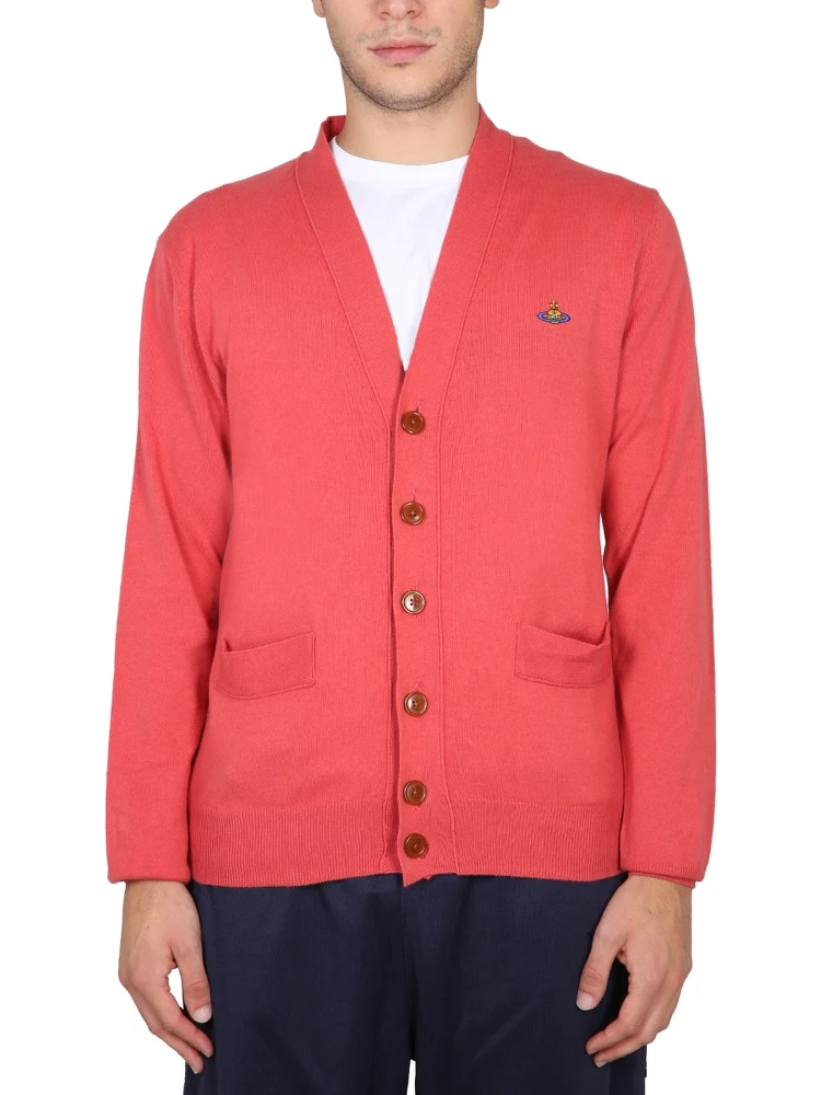 CARDIGAN WITH ORB EMBROIDERY
