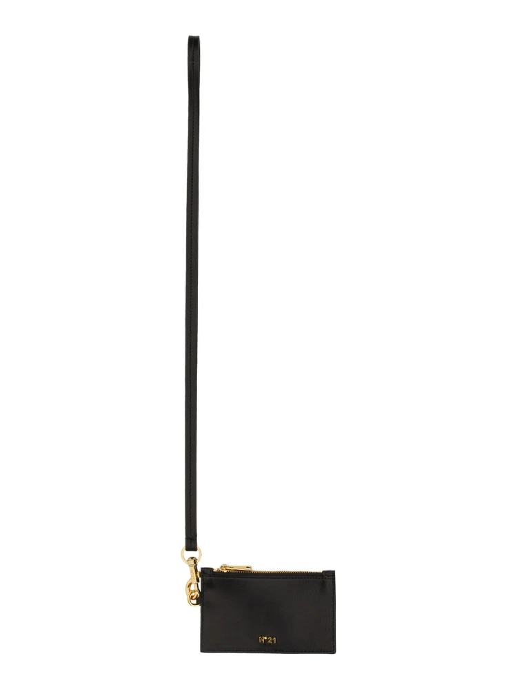 CARD HOLDER WITH SHOULDER STRAP