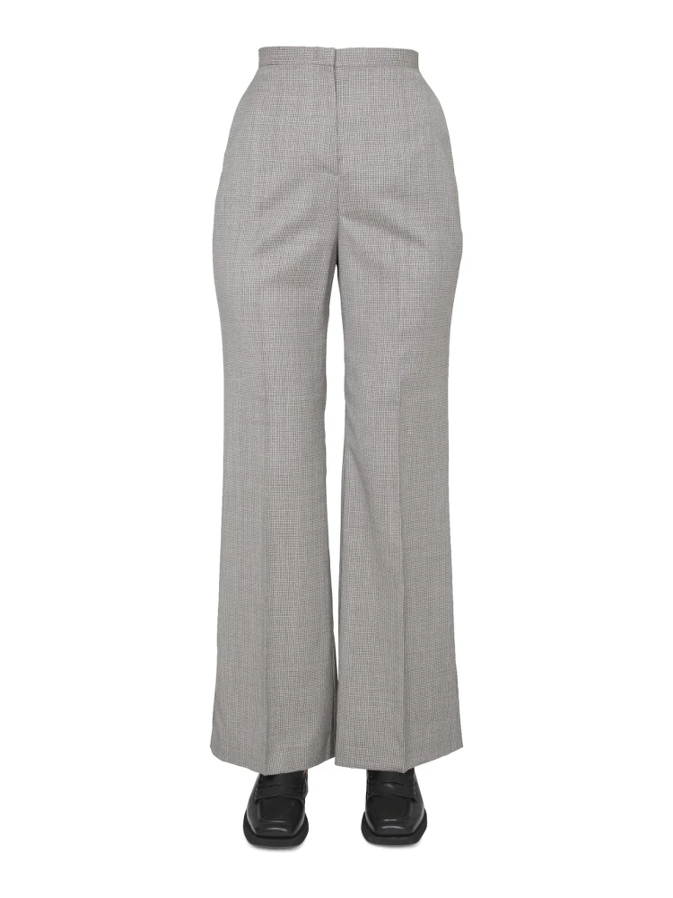 MICRO HOUNDSTOOTH PANTS