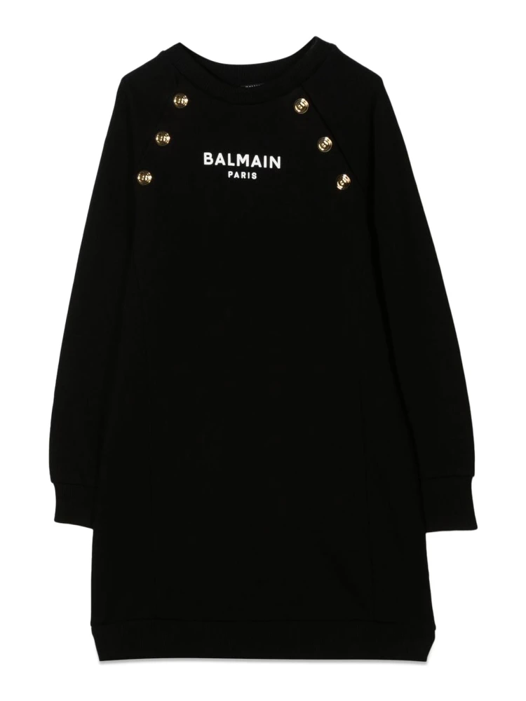 GOLD BUTTONS DRESS