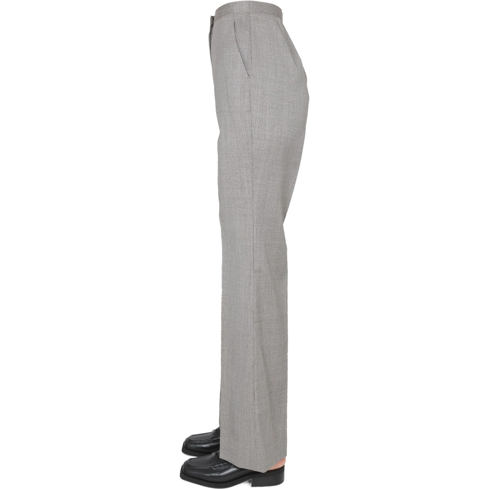 MICRO HOUNDSTOOTH PANTS