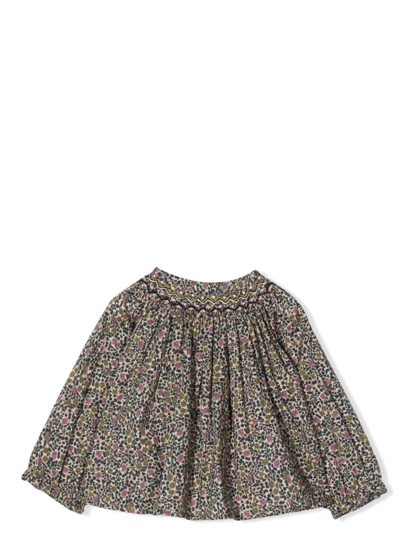 GRIOTTE SMOCKEE BLOUSE
