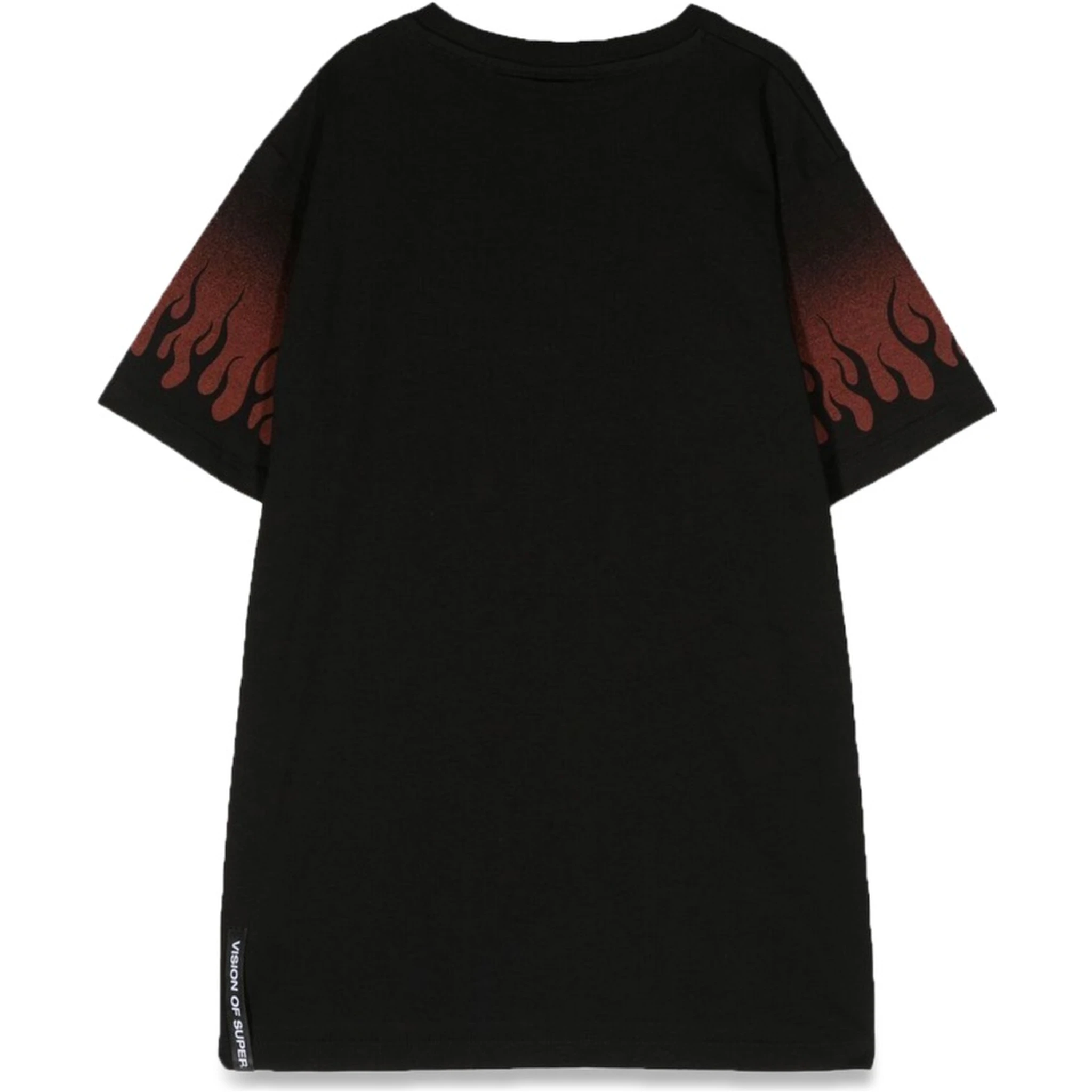 NEGATIVE RED FLAMES M/C T-SHIRT