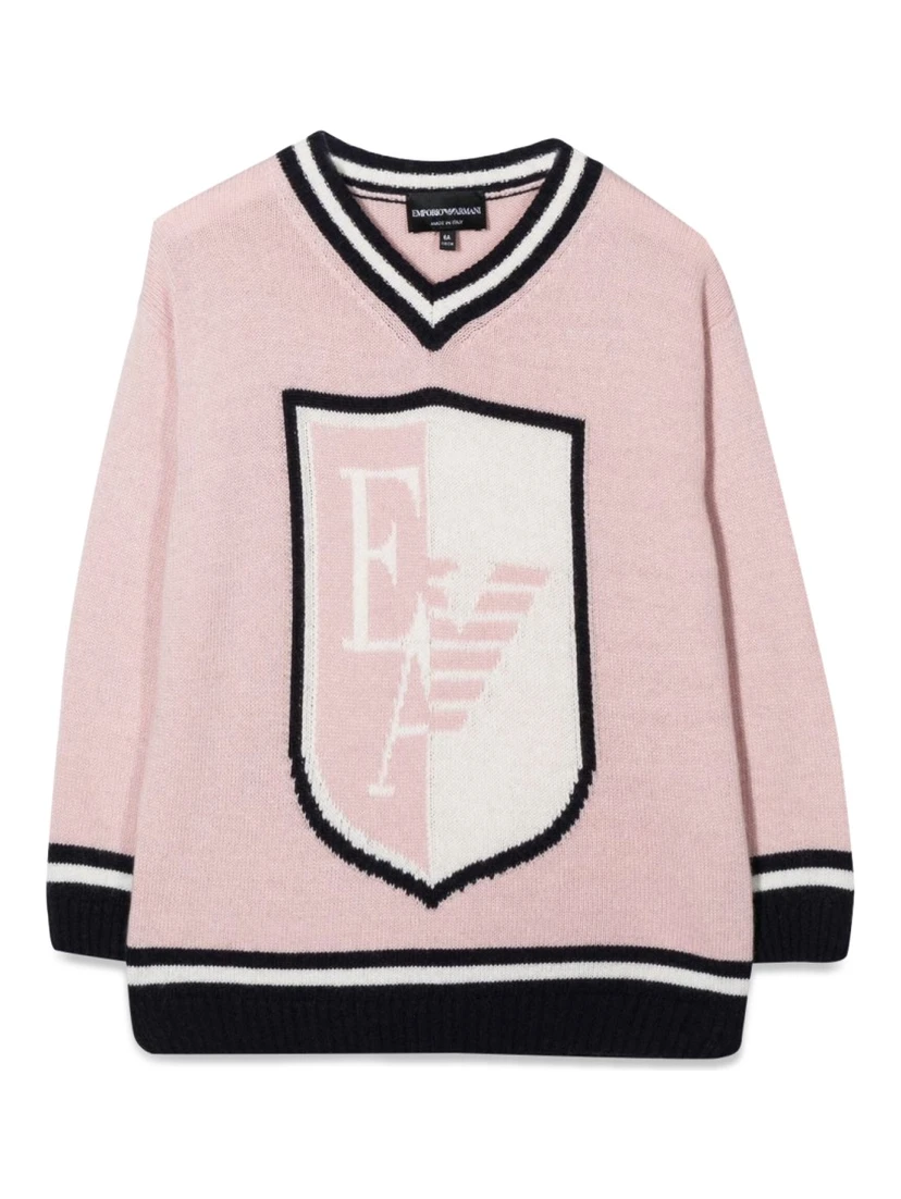 PULLOVER V-NECK COAT OF ARMS EA