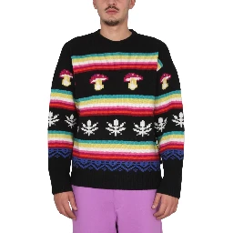 WOOL CREW NECK SWEATER