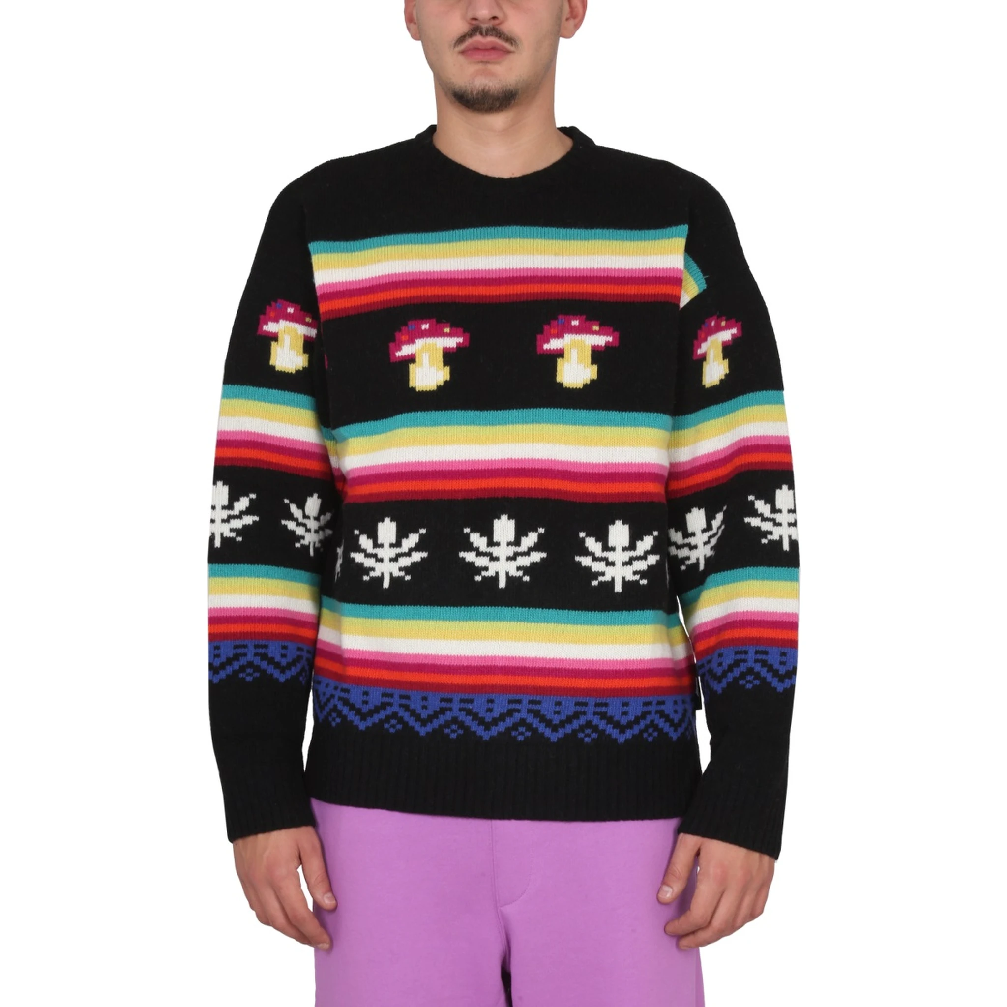 WOOL CREW NECK SWEATER