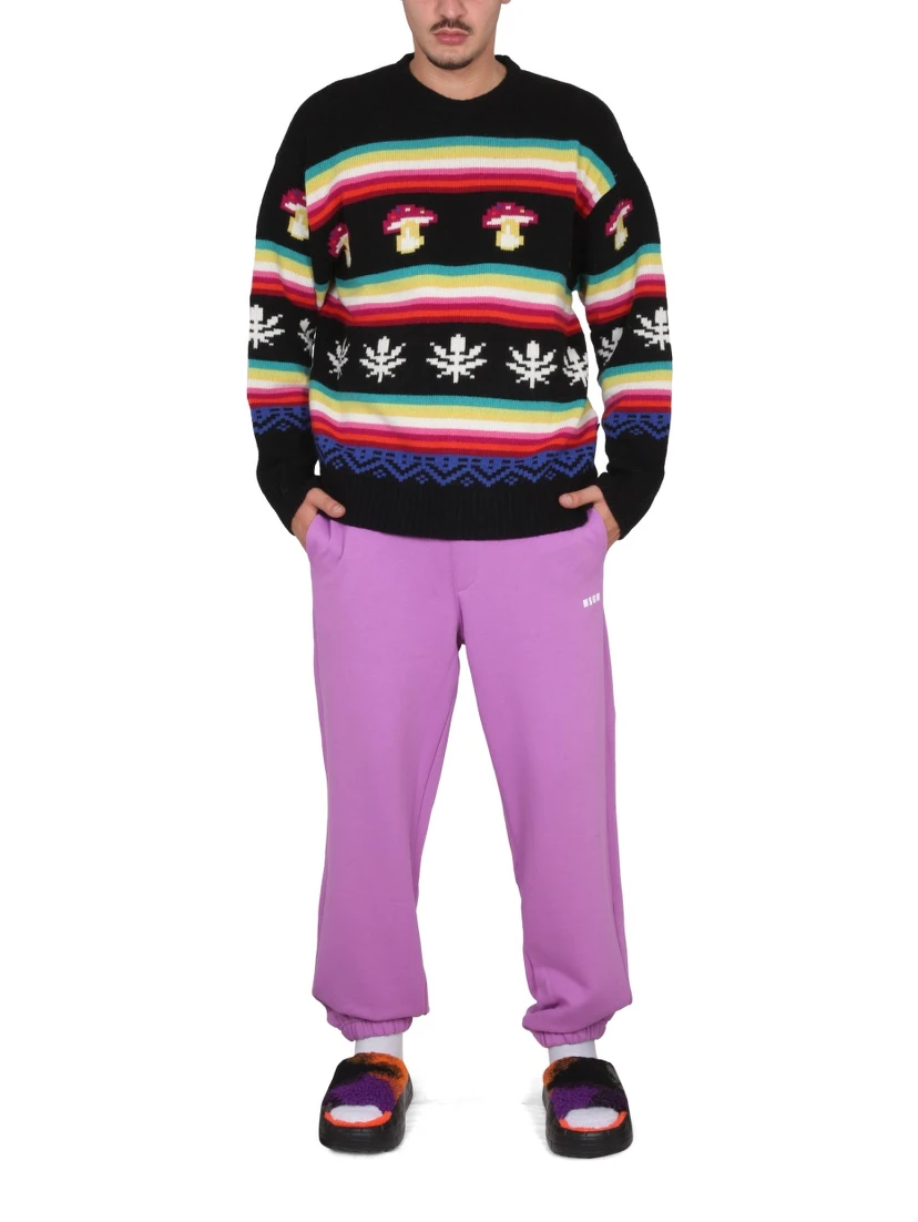 WOOL CREW NECK SWEATER