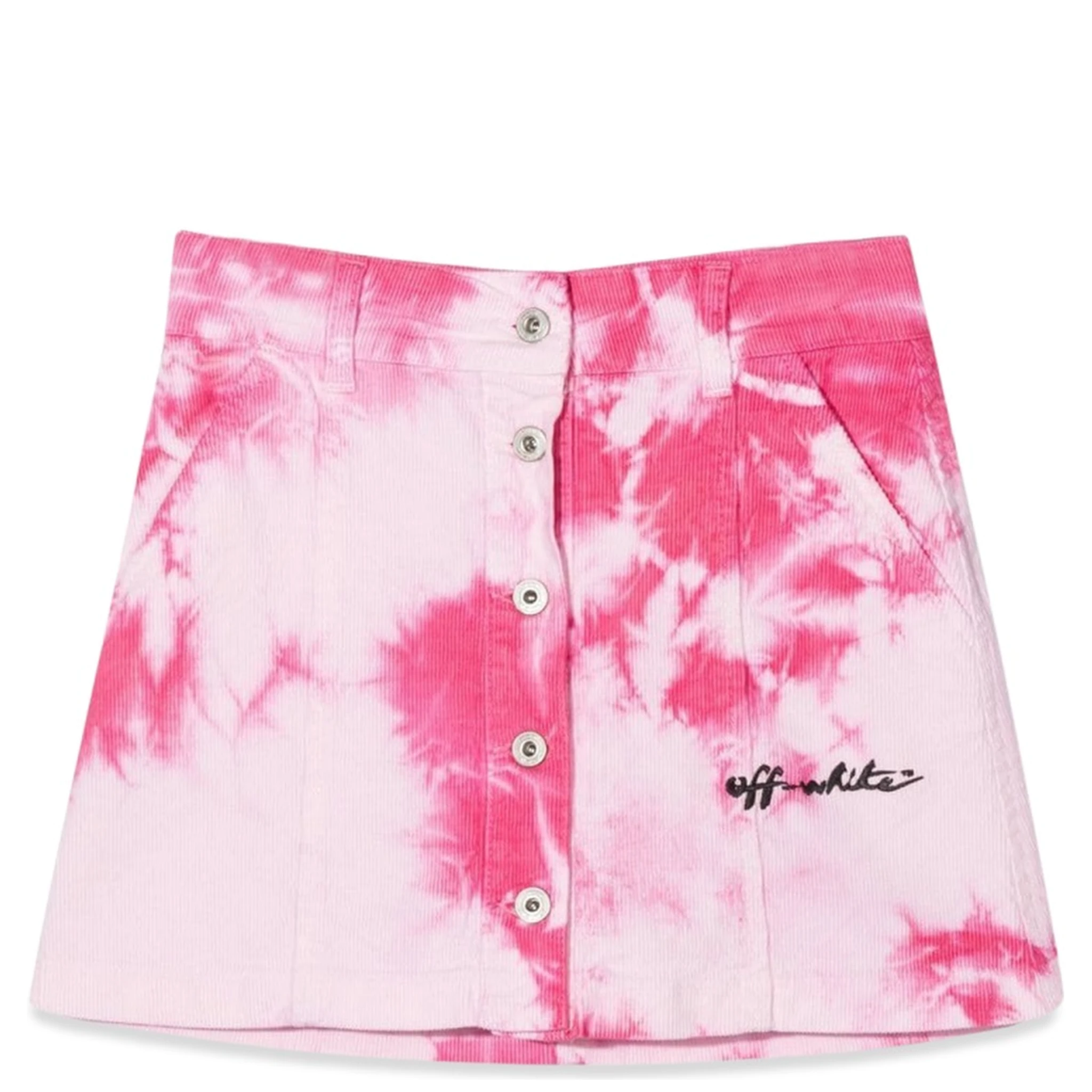 VELVET TIE DYE SKIRT