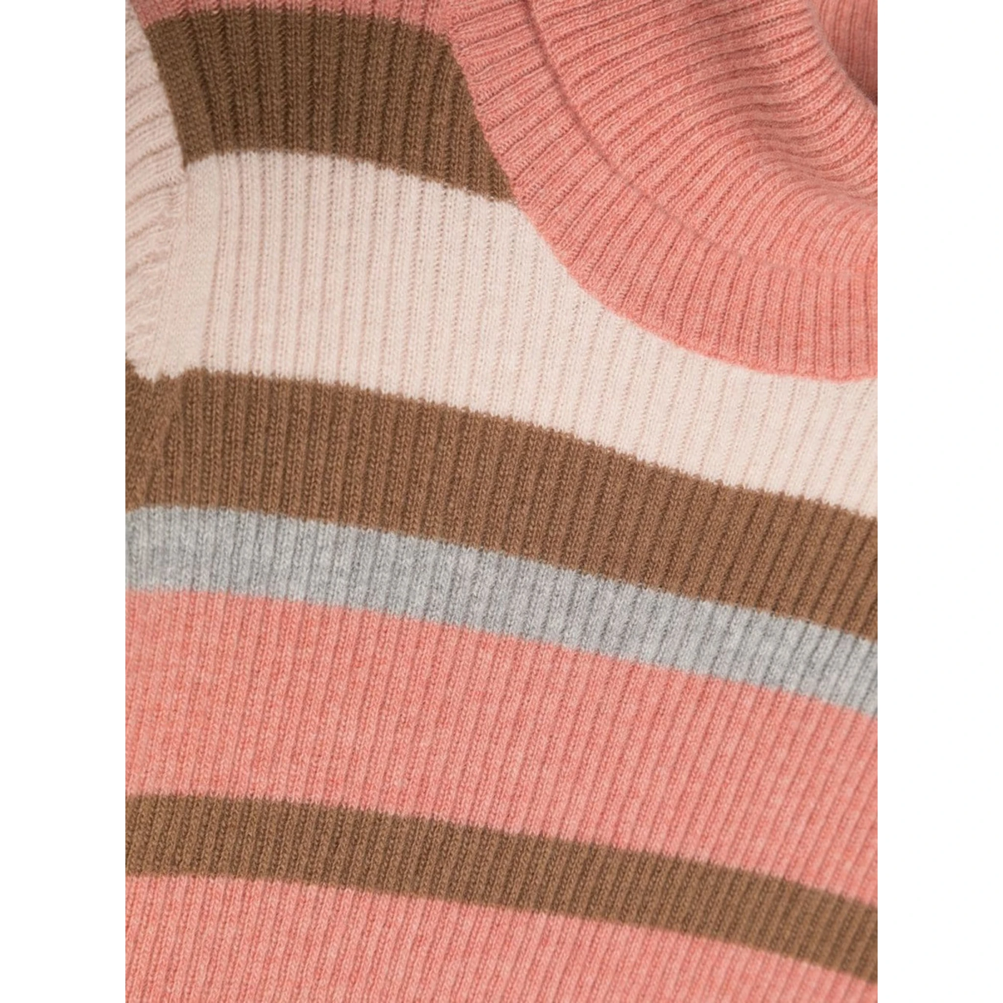 STRIPED TURTLENECK SWEATER