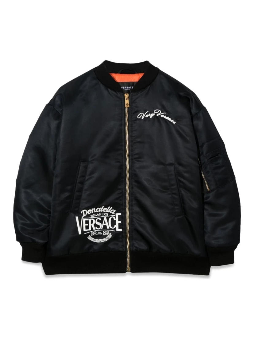 DONATELLA EMBROIDERY BOMBER JACKET