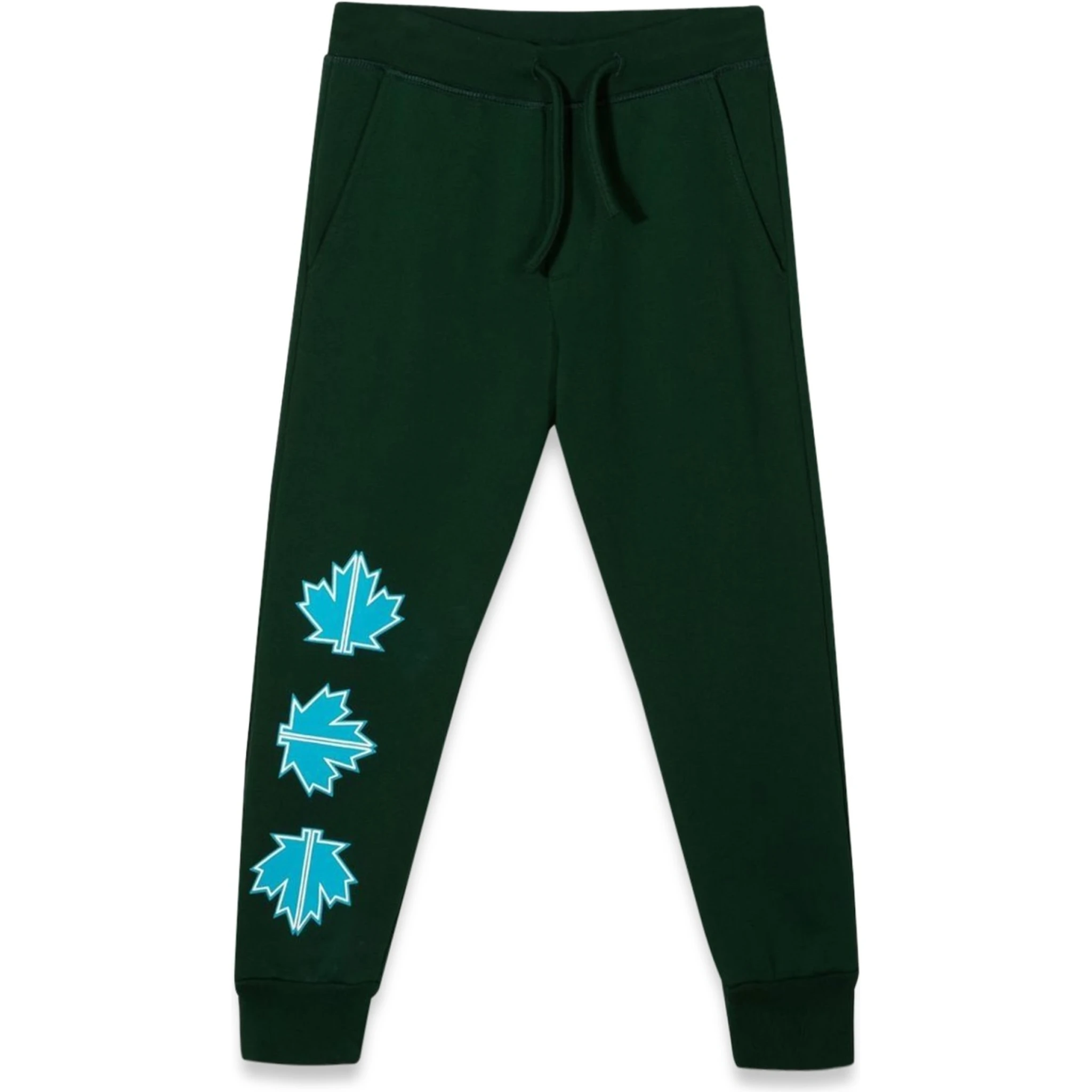 PLUSH PANTS LEAF LOGO ON FRONT LEG