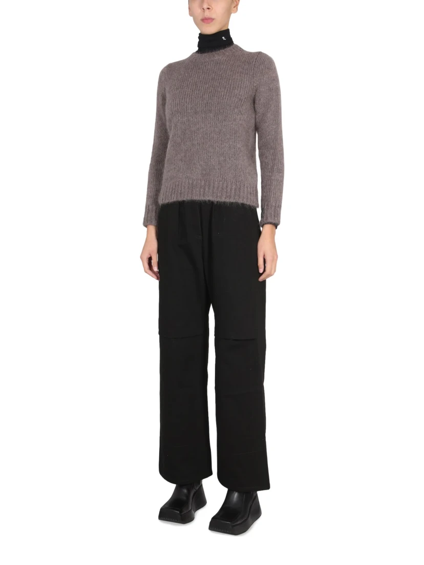 MOHAIR CREWNECK SWEATER