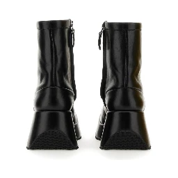 ANKLE BOOT WITH SQUARE TOE