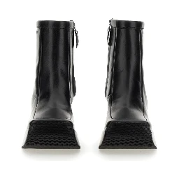ANKLE BOOT WITH SQUARE TOE