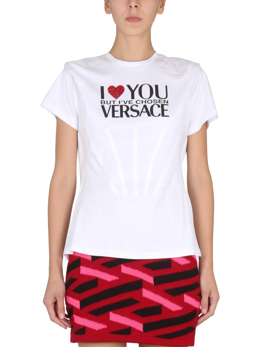 T SHIRT WITH LOGO