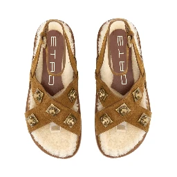 "CROWN ME" SANDAL