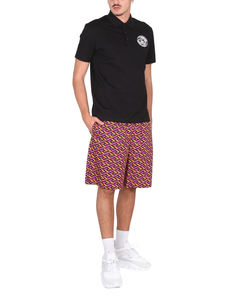 SHORTS WITH LA GRECA PRINT alternative