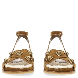 "CROWN ME" SANDAL