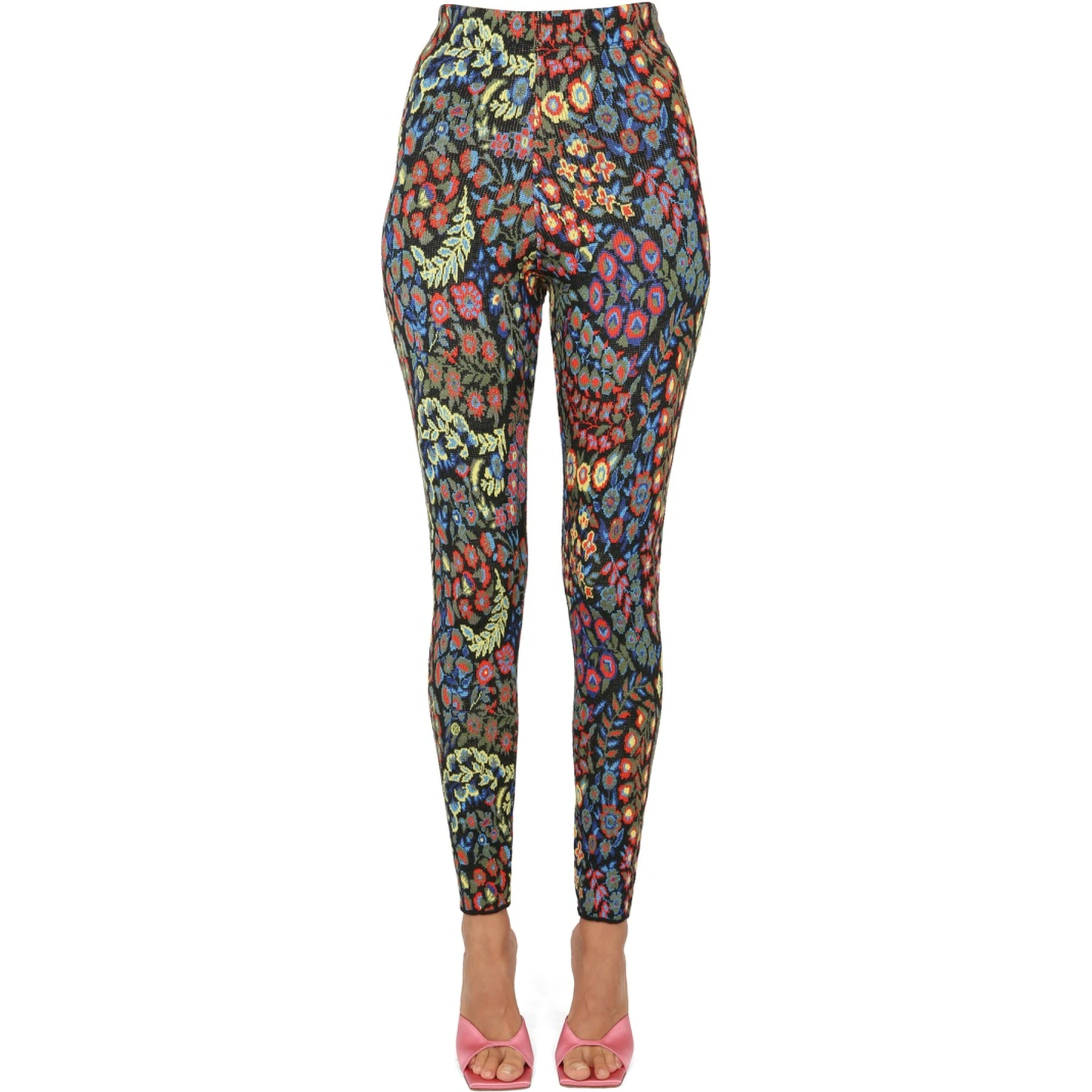 JACQUARD WOOL BLEND TOP AND LEGGINGS
