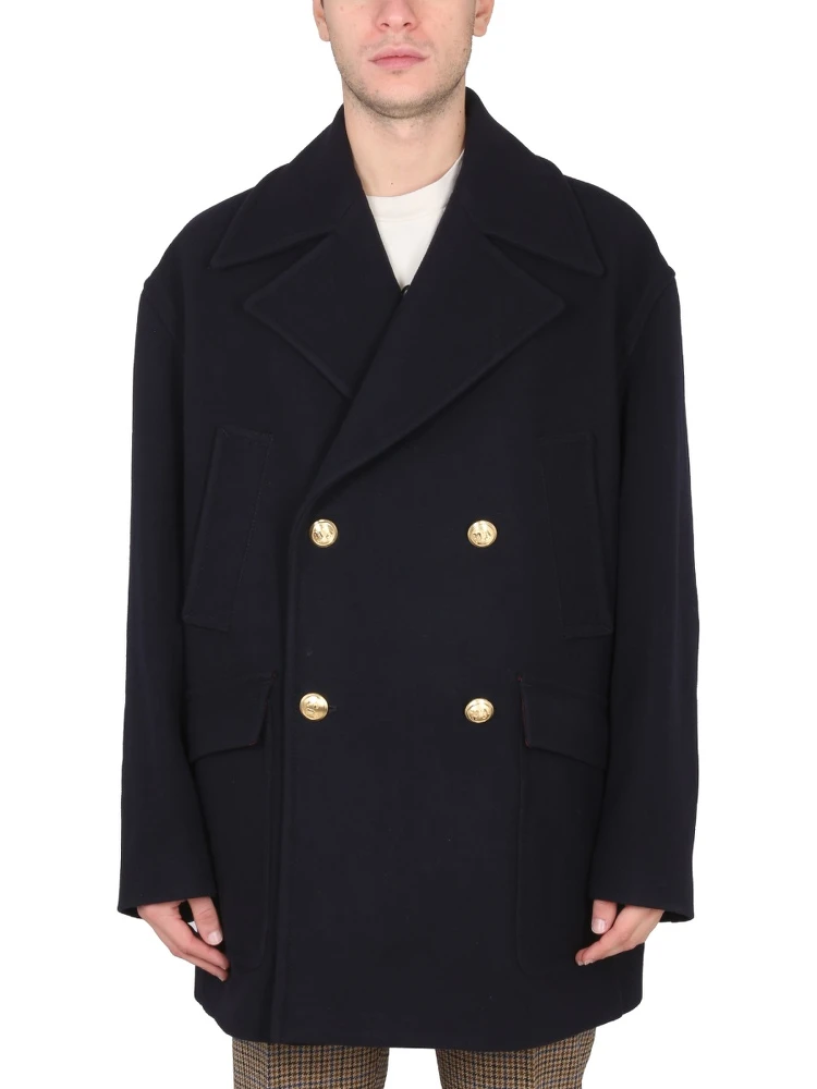 DOUBLE-BREASTED COAT